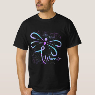 T-shirt Suicide prevention Dragonfly Semicolon
