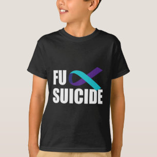 T-shirt Suicide Sensibilisation au suicide Ruban Préventio
