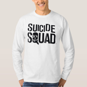 T-shirt Suicide Squad   Black Logo