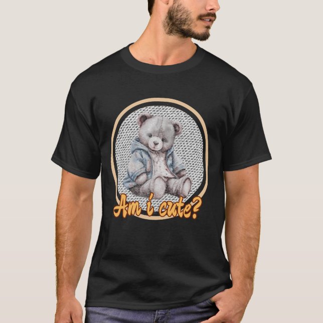 T-shirt Suis-Je Mignonne ? (Devant)