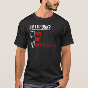 T-shirt Suis-Je Sauvé Que Je Boive Pour Les Adultes ?