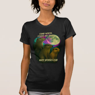 T-shirt Suis venu au Nord. Ai trouvé ma tribu. Club des co