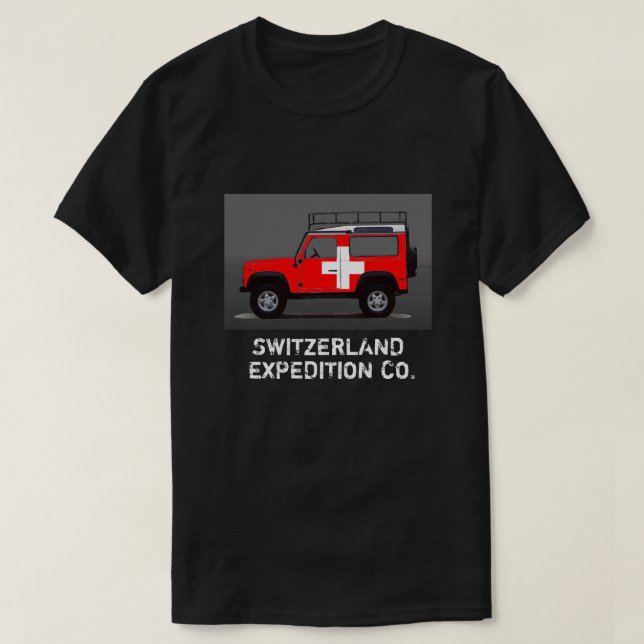T-SHIRT SUISSE (Design devant)