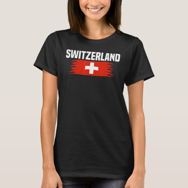 T-shirt Suisse 3 (Devant)