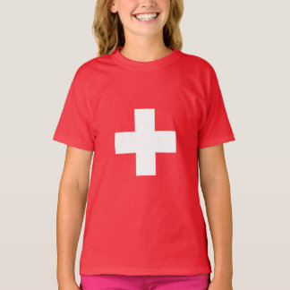 T-shirt Suisse - Drapeau suisse 