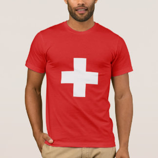 T-shirt Suisse - Drapeau suisse 