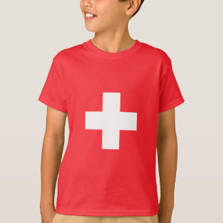 T-shirt Suisse - Drapeau suisse 