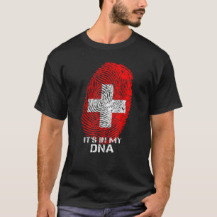 T-shirt Suisse Drapeau suisse Aimer