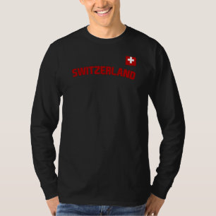 T-shirt Suisse Drapeau Suisse Pride International Pays