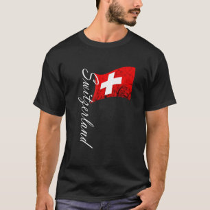 T-shirt Suisse Drapeau Vintage Suisse Schweiz Suisse
