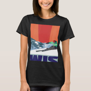 T-shirt Suisse Engadin Parc national Alpes Souvenir Suisse