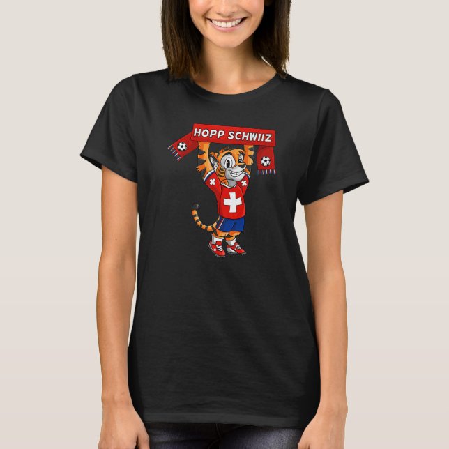 T-shirt Suisse Fantiger Hopp Schwiiz (Devant)