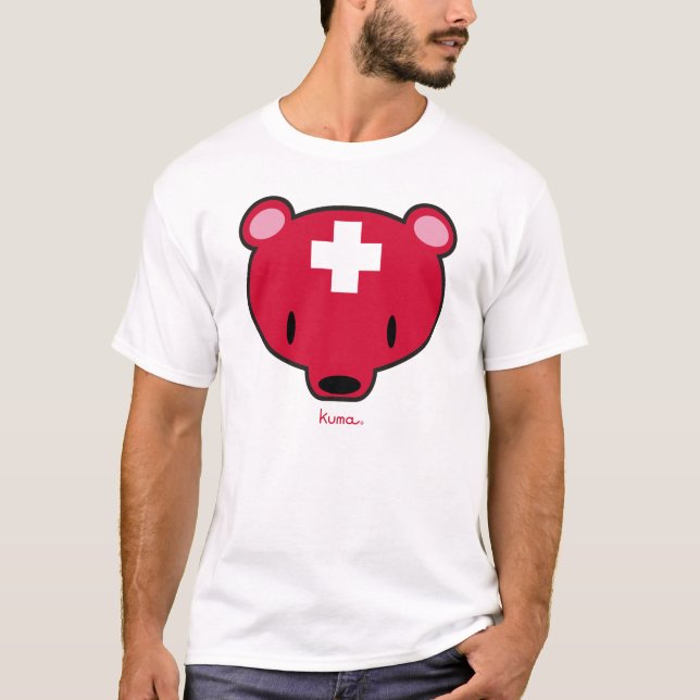 T-shirt Suisse kuma-chan (Devant)