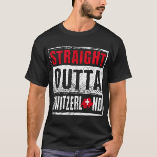 T-shirt Suisse Straight Outta Suisse