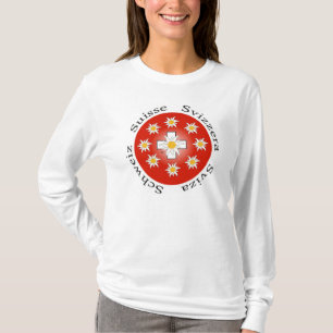 T-shirt Suisse Svizzera Svizra Switzerland