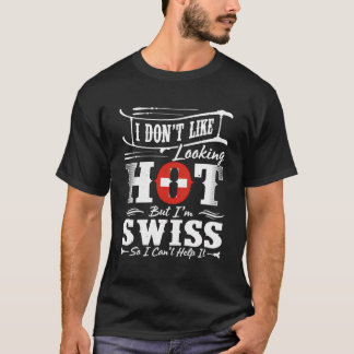 T-shirt Suisse Swiss Roots Swiss Heritage Fiers Swiss