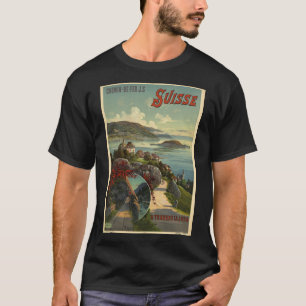 T-shirt Suisse Vintage Hommes