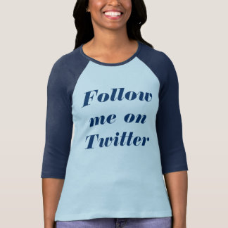 T-shirt Suivez-moi sur Twitter