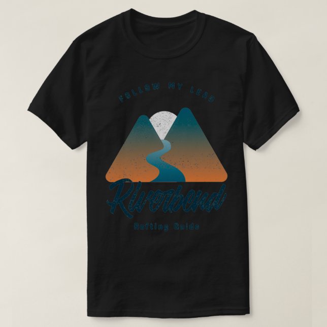 T-shirt Suivez mon guide de descente en plomb (Design devant)