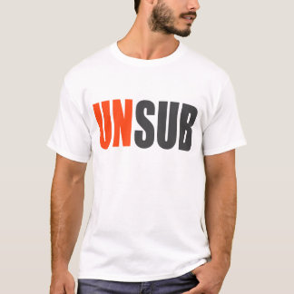 T-shirt Sujet d'inconnu d'Unsub