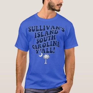 T-shirt Sullivans Island Sud de la Chine SC Drapeau mignon