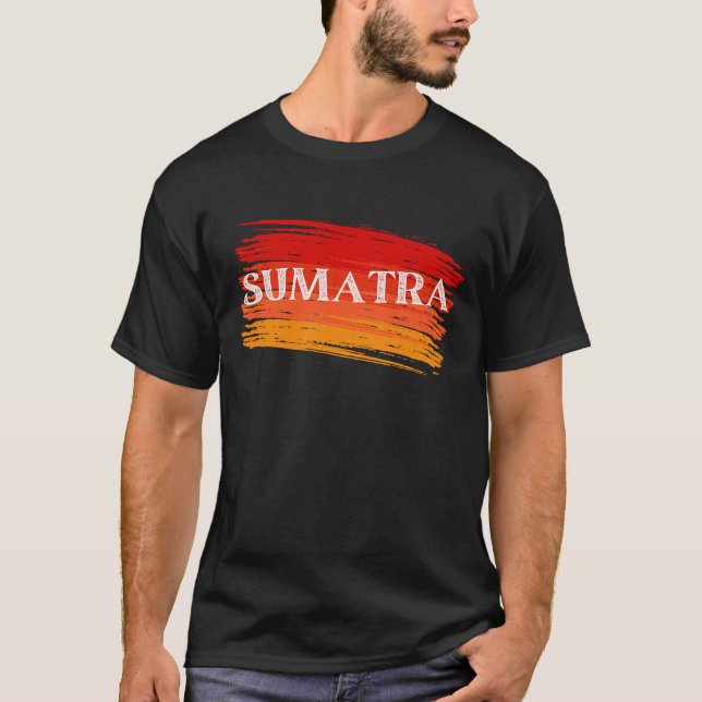 T-shirt Sumatra, Indonésie (Devant)