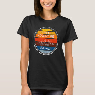 T-shirt Summer Adventure Attend Camper 5
