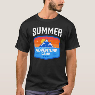 T-shirt Summer Adventure Attend Camper Summer Vacances