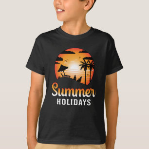 T-shirt Summer Beach Vacances Surf de mer Cool Sun Funny C