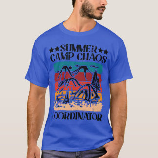 T-shirt Summer Camp Chaos Coordinator gift