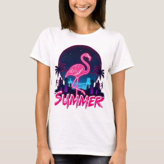 T-shirt Summer Flamingo