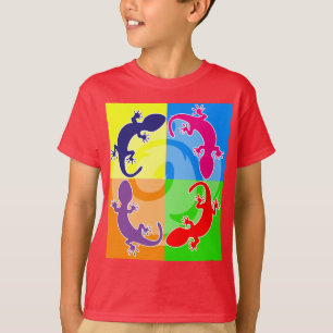 T-shirt Summer Gecko pop