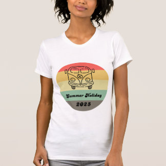 T-shirt Summer Holiday 2025 Tee, vacation, famille trip