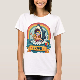 T-shirt Summer Love Splash - Vibes de plage colorées Tee