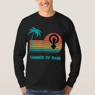 T-shirt Summer of Rage Rainbow Women's Rights Feminism Pro