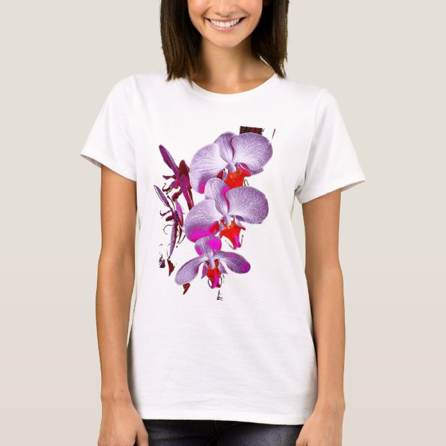 T-shirt Summer orchid (Devant)