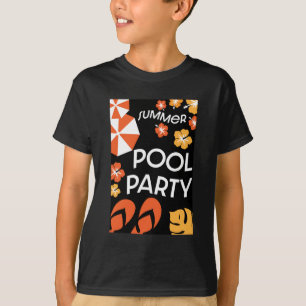 T-Shirt Summer Pool Parties