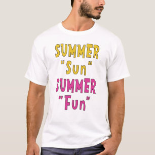 T-shirt Summer Sun Summer Fun