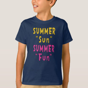 T-shirt Summer Sun Summer Fun