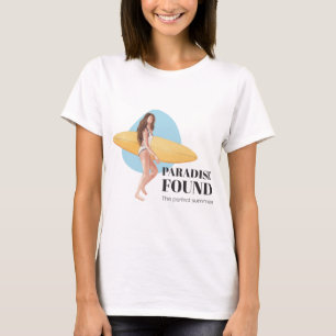 T-shirt Summer Surfer Beach Girl