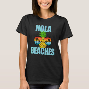 T-shirt Summer Vacay Beach Lunettes de soleil Cruise Hola