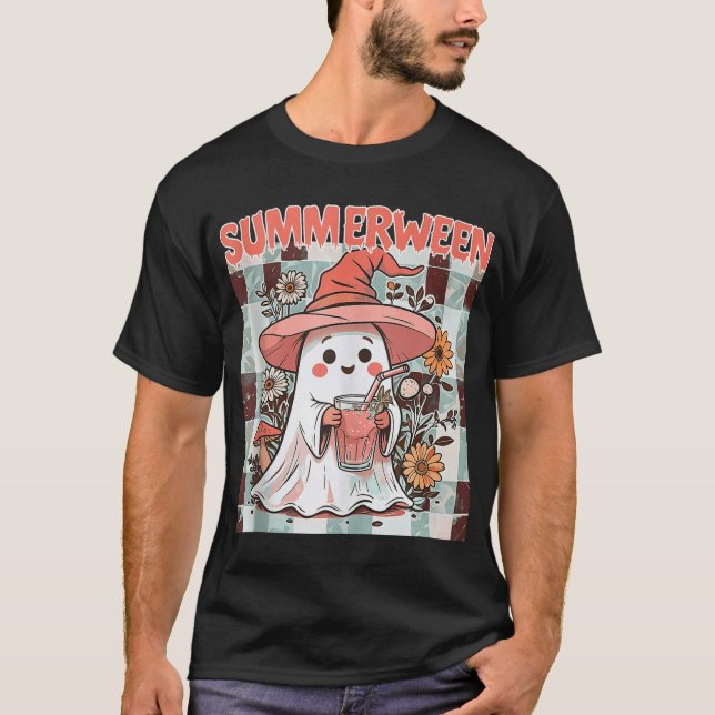T-shirt Summerween Halloween Fall Trending Tank Top (Devant)