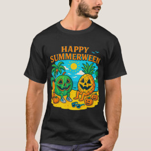 T-shirt Summerween Pastèque Pineapple Vibes de plage