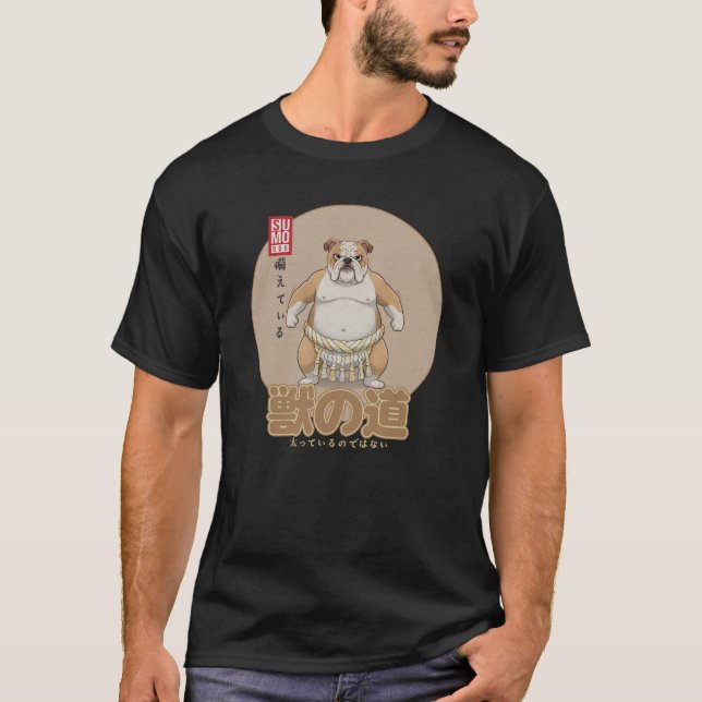 T-shirt Sumonimals Sumo Dog Loyal and Ready (Devant)