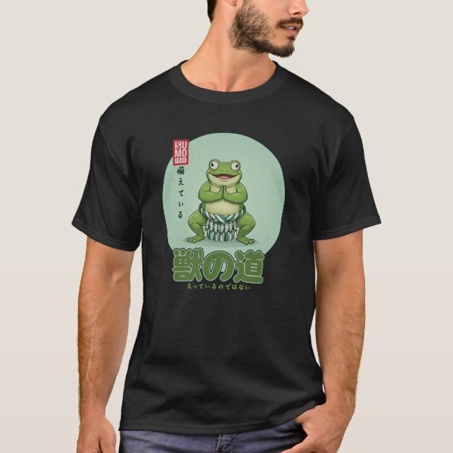 T-shirt Sumonimals Sumo Frog Prepared (Devant)