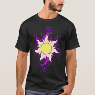 T-shirt Sun Corona Flower Fairytale Storybook Imaginaire K