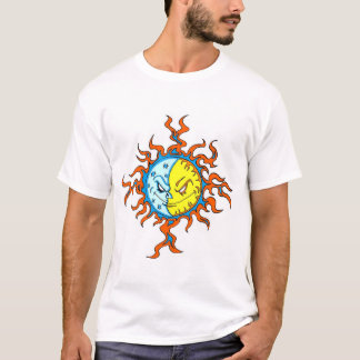 T-shirt Sun/lune