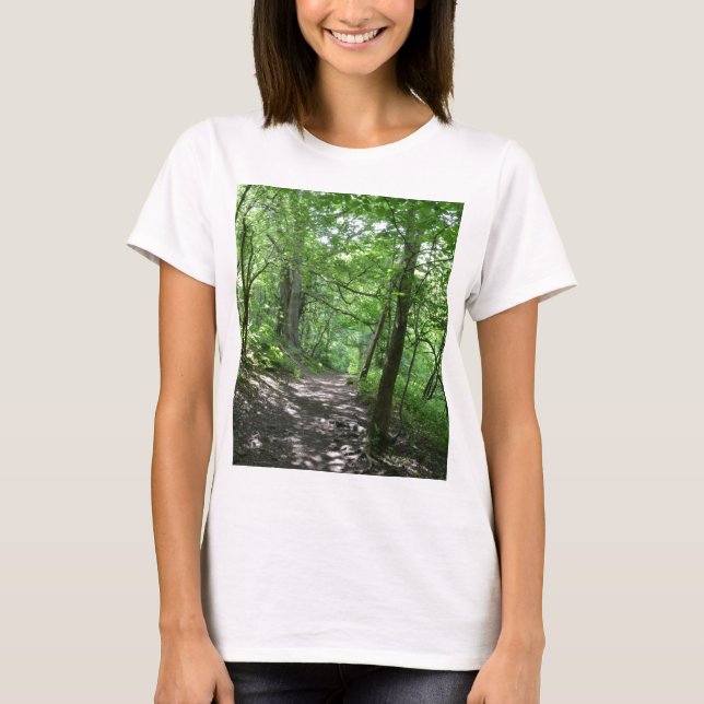 T-shirt Sun par les arbres (Devant)