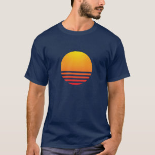 T-shirt Sun Synthwave
