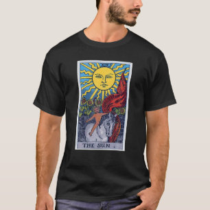 T-shirt Sun Tarot Card Occult Beliefs Divination Magie
